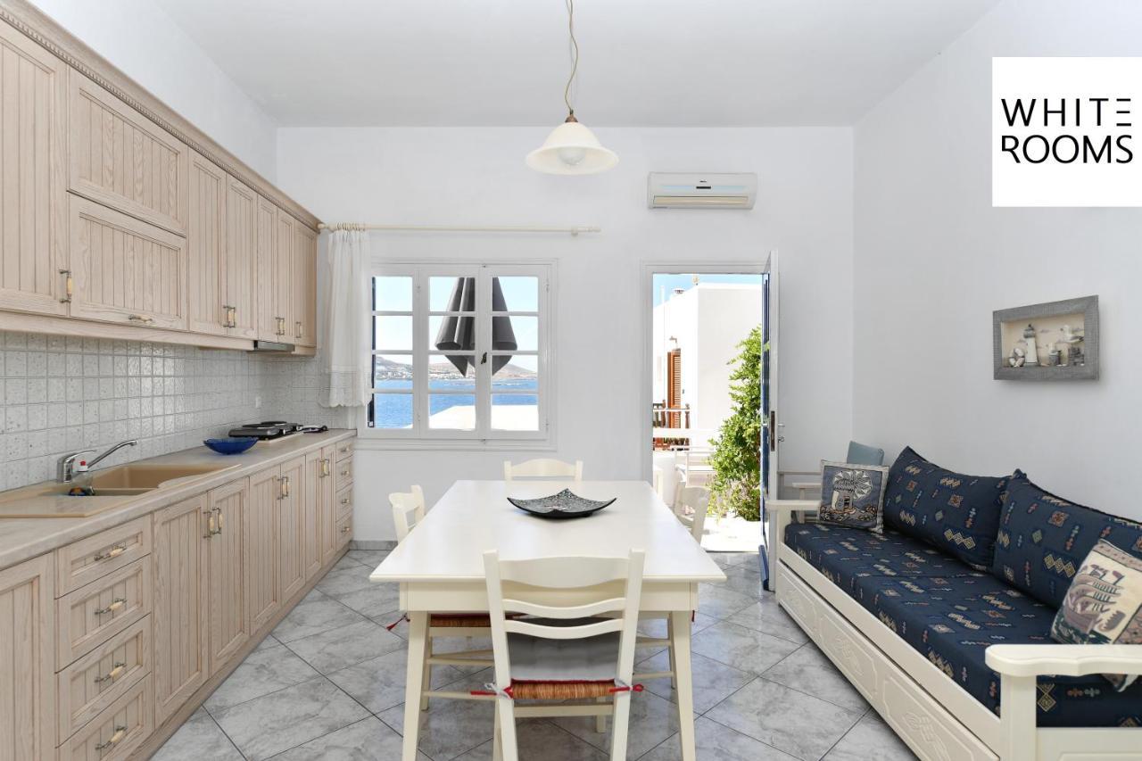 White Rooms Paros Náusza Kültér fotó
